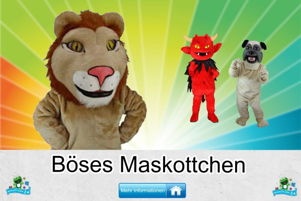 Boeses-Kostueme-Maskottchen-Karneval-Produktion-Firma-Bau