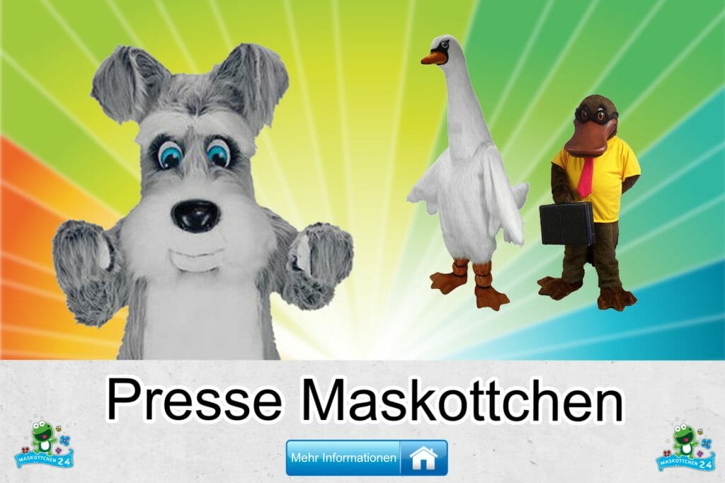 Presse-Kostueme-Maskottchen-Karneval-Produktion-Firma-Bau