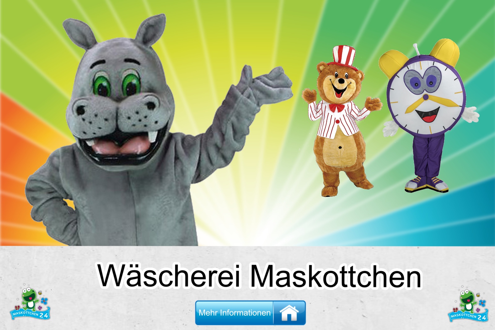 Waescherei-Kostueme-Maskottchen-Karneval-Produktion-Firma-Bau